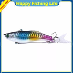 6PCS 8cm/22.5g Trolling Bait Swimbait Fishing Lure Bass Crankbait Tackle Wobbler - Thumbnail 8