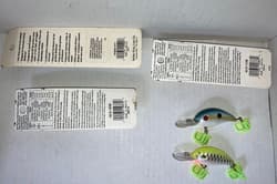(5) Strike King NOS Lures: Pro-Model Series 3 (3),  4 (1), KVD Wild Shiner (1) - Thumbnail 2