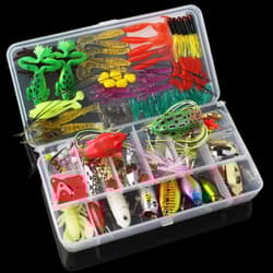 Fishing Accessories Tackle Box Spoon Lures Soft Plastic Worms Crankbait Jigs VIB - Thumbnail 10