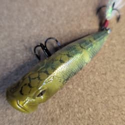 Megabass PopX ⑨ Topwater Lures 4-Piece Set Limited Edition Snake and AB Series - Thumbnail 12