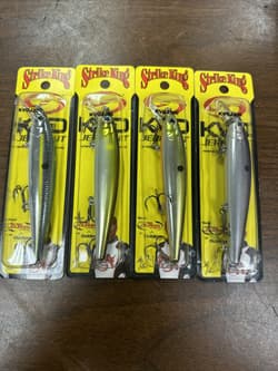 (4)Strike King Jerkbait KVD 300 (HCKVDJ300) SUSPENDING Lure - Thumbnail 1
