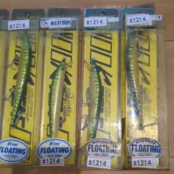 un, wooden Tackle House K-TEN saltwater MKF125, set of 5. Saltwater lures, - Thumbnail 3