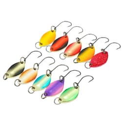 Fishing Accessories Hard Baits Sequined Fishing Spoon Lure Casting Spinner Baits - Thumbnail 5