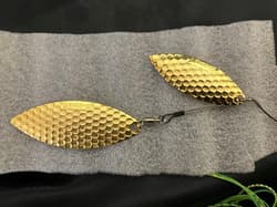 Evergreen D Zone Extreme Spinnerbait 3/4oz Gold/Green/Beige Set of 2 - Thumbnail 11