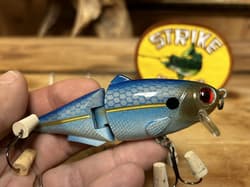Vintage Strike King King Shad 4” Wake Bait Striper Bass Fishing Lure - Thumbnail 4