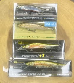 Megabass (Lot of 4) GH95, Vision 110 Jr, Vision 110 Jr+1, & Vision 110 Jerkbaits - Thumbnail 9