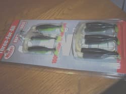 Manns Baitfish Minnow Umbrella Rig Q Paddler Weedless Shad Hardnose Discontinued - Thumbnail 3