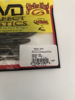 NEW STRIKE KING Perfect Plastics KVD Dream Shot 4 1/4" SHIPS N 24HRS - Thumbnail 4