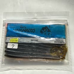 817134 Gary Yamamoto 8 Inch Worm Curly Tail 7 Pieces 194 Watermelon Pepper Gelip - Thumbnail 4