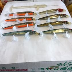 Old Heaton Bowmar Long A 16A Lure Set of 8, Used, JB/Jerkbait - Thumbnail 5