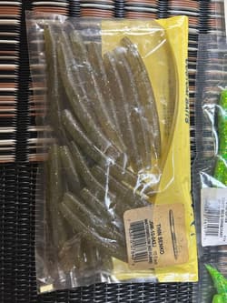 Gary Yamamoto Pickel Worm, Super Grub, Grub, Senko, 5 inch - Thumbnail 6