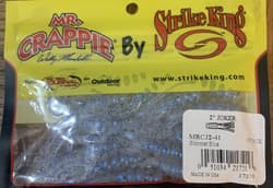 Mr. Crappie Strike King MRCJ2-41  2” Joker Glimmer Blue-1pk of 15pc-NEW-SHIP 24H - Thumbnail 1