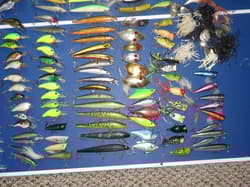 Huge Lot over 250 Lures Cordell Manns Rapala Rebel Strike King Lewis Creek Berkl - Thumbnail 6