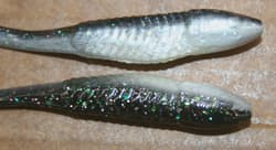 3.5" Swim Minnow Eufaula Special Paddle Tail Swimbait Trailer for A Rig 50 pack  - Thumbnail 3