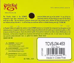 (12) Strike King 3/4 Oz Thunder Cricket Bladed Vibrating Jigs Olive Shad New - Thumbnail 4