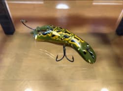 4 Set Heddon Luny Frog Old Lure Ship From Japan - Thumbnail 5