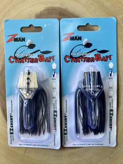 Z-man (Lot Of 2) Chatterbait Original, 3/8oz, Bass Fishing, Free Shipping! NWT! - Thumbnail 10