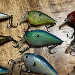Lot Of 18 Squarebill Crankbaits Xcite Strike King Ark Unbranded No Combined Ship - Thumbnail 7