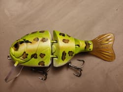 Lanciotti Lures 3pc Psycho Gill Swimbait Painted By Illude Bait Co. - Thumbnail 8