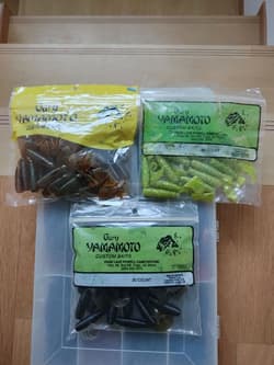 Gary Yamamoto 5-inch Super Grub 11 - Thumbnail 1