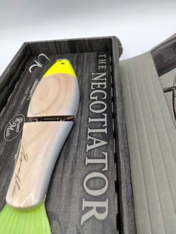 LIMITED Roman Made Negotiator from Japan Glide wood swimbait rare lure NIP HTF 6 - Thumbnail 7