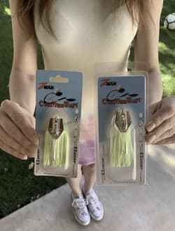 Z-man (Lot Of 2) Chatterbait Original, 3/8oz, Bass Fishing, Free Shipping! NWT! - Thumbnail 1