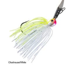Zman Chatterbait Jackhammer Sinking Lure 3/8 Oz Chart White (0423) - Thumbnail 2