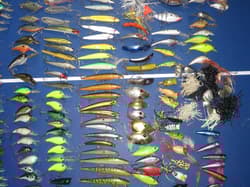 Huge Lot over 250 Lures Cordell Manns Rapala Rebel Strike King Lewis Creek Berkl - Thumbnail 7