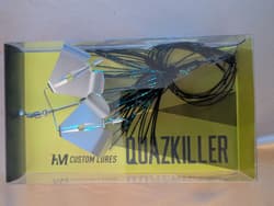 HM Custom Lures QuazKiller Twin Buzzbait JDM Topwater Japan Hideki Maeda - Thumbnail 1