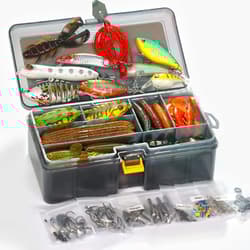 Bass Fishing Lures Kit Swimbait Plopper Chatterbait Crankbait Soft Baits Box - Thumbnail 9