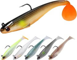 Ultra-Realistic 3.5'' Soft Swimbaits - Ideal for Crappie, Walleye & Pike Fishing - Thumbnail 3