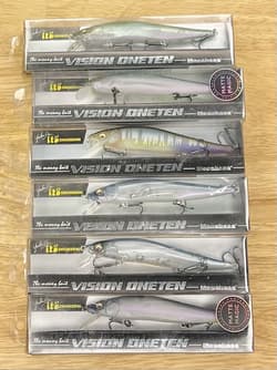 Megabass (Lot Of 6) Ito Vision OneTen & (Matte Series) Suspending Jerkbaits, NWT - Thumbnail 12