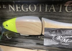Roman Made Negotiator Limited Edition Color Swimbait Freshwater Saltwater - Thumbnail 3
