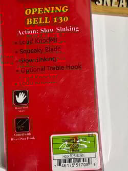 River2Sea Opening Bell 130 Buzzbait FISHING LURE NIP TACKLE BOX FIND BONE COLOR - Thumbnail 4