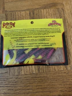 Mr. Crappie Strike King 2” Slabalicious Popsicle-BRAND NEW-SHIPS SAME BUS DAY - Thumbnail 4