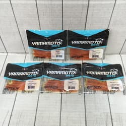 Gary Yamamoto Shad Shape Worm 3 inch 5 piece set t3383 - Thumbnail 1