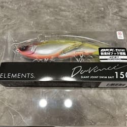 ELEMENS  Fishing Lure 2-piece Set Da Vinci 150 Slant Joint Swimbait Limited New - Thumbnail 2