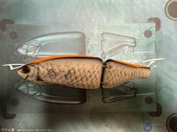 DRT Crash 9 Low Fishing Crankbait Lure Bait Accessories Used - Thumbnail 1