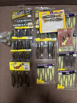 OSP Drive Shad, Heart Tail, Javallon, Imakatsu, Gary Yamamoto - Thumbnail 1