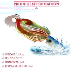 4 New Bearded Buzzbait Bucktail Saltwater Jigs Flounder, Fluke, Bass, Bluefis... - Thumbnail 2