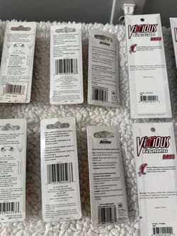 LOT OF 12 MISC FISHING LURES ORIGINAL  BOXES FRENZY BLAZE STRIKE KING & MORE - Thumbnail 7