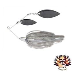 NEW Keitech Baby T-Bone Spinnerbait Double Willow DW 3/8oz #513 Smokin' Shad - Thumbnail 1