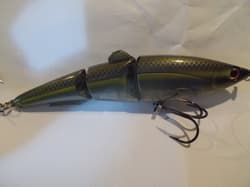 Strike King Sexy Swimmer Jointed Swimbait Fishing Lure free fast shipping - Thumbnail 2