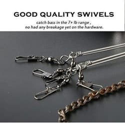 Compact Alabama Umbrella Rig with Stainless Steel Arms - Ideal for All Fishermen - Thumbnail 5