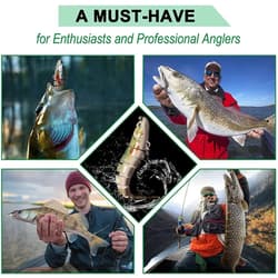 Fishing Lures 8-Segments Fish Bass Minnow Swimbait Tackle Hook Bait Pack of 5 - Thumbnail 5