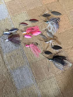 Fishing Lure Spinnerbait Jackall OSP.Evergreen 6 piece set - Thumbnail 1