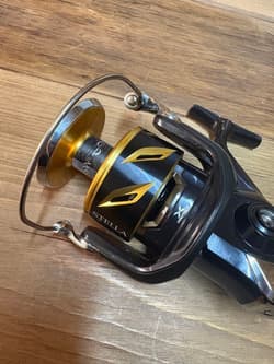 Shimano 20 Stella SW 20000HG Spinning Reel with Box & Accessories Used - Thumbnail 11