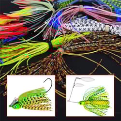Jig Skirts Buzzbaits Jig Squid Skirt Fly Tying Materials Fishing Accessories - Thumbnail 3