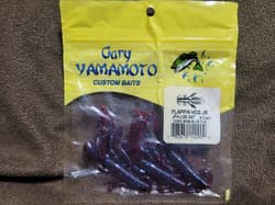 Gary Yamamoto Flappin Hog Jr Junior Jfhj-08-347 Coke W Sm Blue - Thumbnail 1