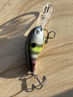 Strike King Deep Dive Crank Baits 2-1/2 “ various colors an depths Lot of 5  - Thumbnail 7